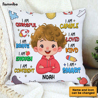 Personalized Gift For Kid Affirmation I Am Kind Pillow 34490 thumb 1