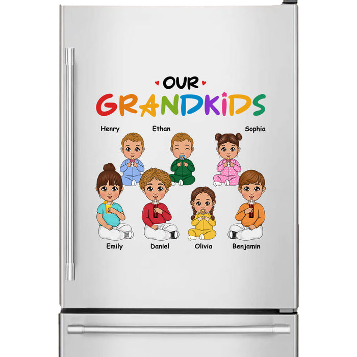 Personalized Our Grandkids - Loving Gift For Grandma Decal 34492 1