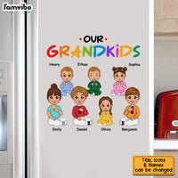 Personalized Our Grandkids - Loving Gift For Grandma Decal 34492 thumb 1