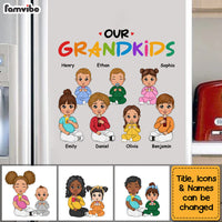 Personalized Our Grandkids - Loving Gift For Grandma Decal 34492 thumb 1