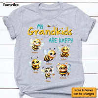 Personalized Gift For Grandma Bee Happy Shirt - Hoodie - Sweatshirt 34493 thumb 1