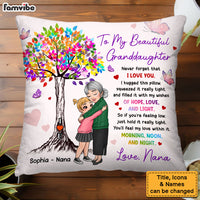 Personalized Gift For Granddaughter, Grandson, Kids Grandma Mother Hugged Pillow 34496 thumb 1