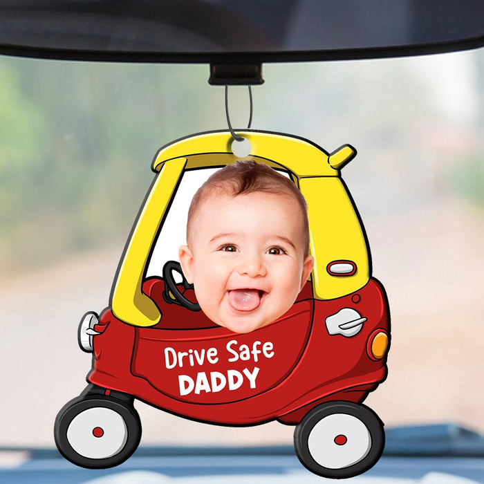 Personalized  Drive Safe Daddy Car Air Freshener 34499 1