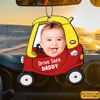 Personalized  Drive Safe Daddy Car Air Freshener 34499 thumb 1