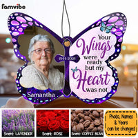 Personalized Memorial Gift Your Wings Were Ready Car Air Freshener 34500 thumb 1