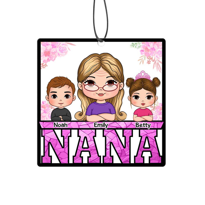 Personalized Gift For Grandma Car Air Freshener 34502 1
