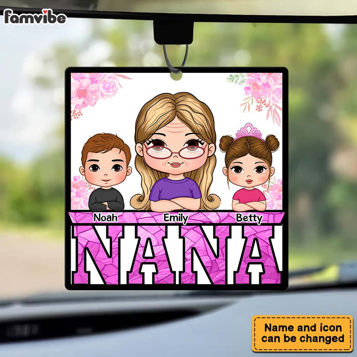 Personalized Gift For Grandma Car Air Freshener 34502 1