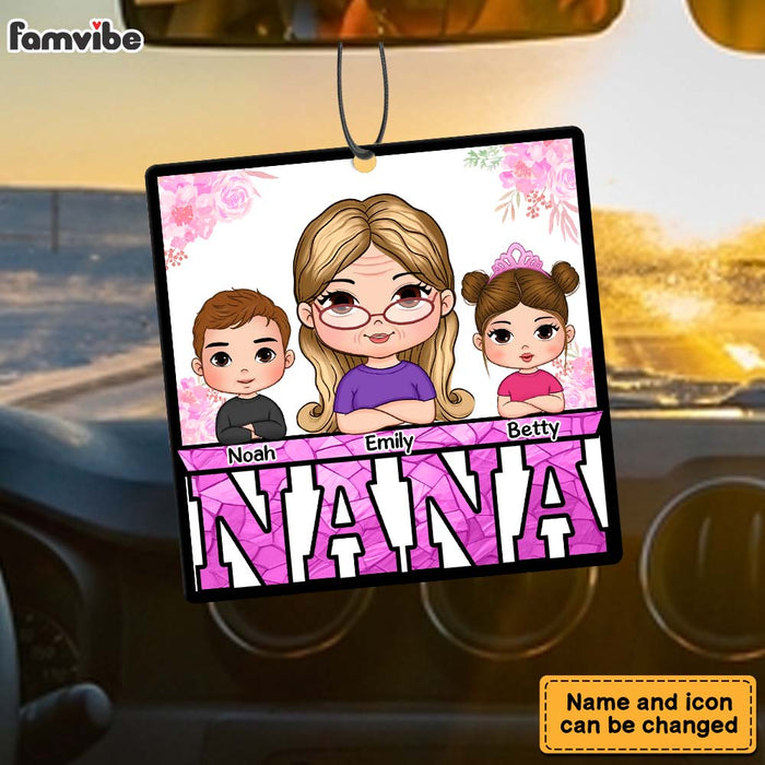 Personalized Gift For Grandma Car Air Freshener 34502 1