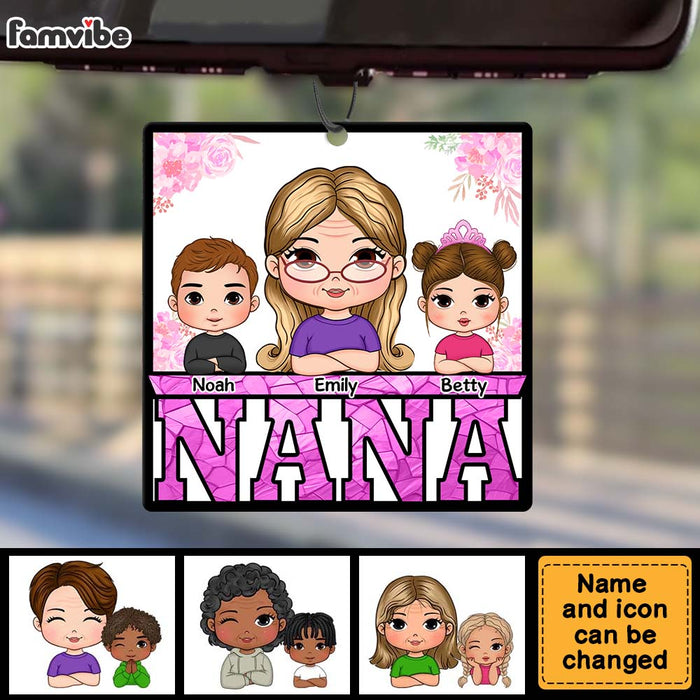 Personalized Gift For Grandma Car Air Freshener 34502 1