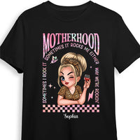 Personalized Gift For Mom Grandma Sometimes I Rock It Somtimes It Rocks Me Shirt - Hoodie - Sweatshirt 34506 thumb 1