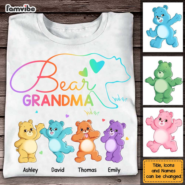 Personalized Gift For Grandma Bear Grandma Shirt - Hoodie - Sweatshirt 34507 1