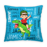 Personalized Gift For Grandson Name Swaddle Pillow 34549 thumb 1