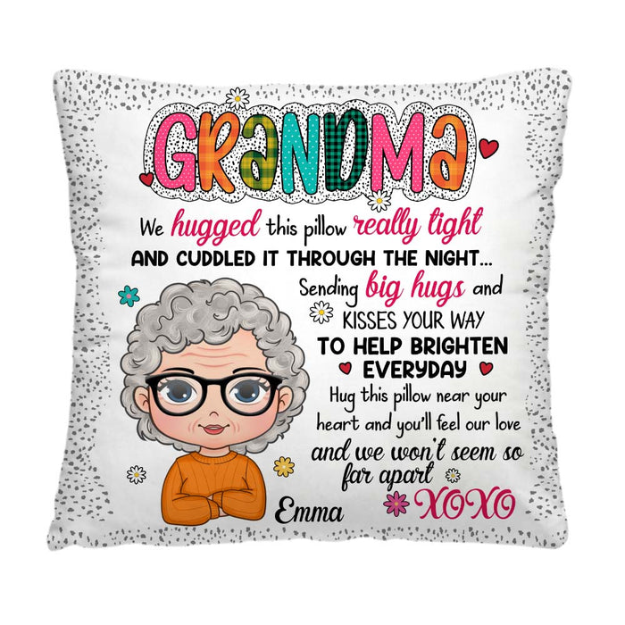 Personalized Gift For Grandma Custom Title Pillow 34568 1