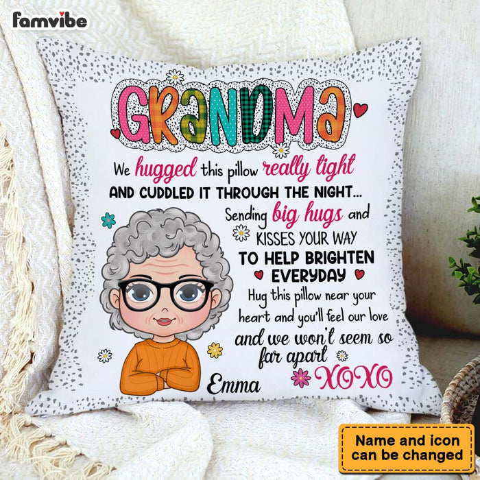 Personalized Gift For Grandma Custom Title Pillow 34568 1