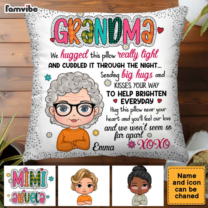 Personalized Gift For Grandma Custom Title Pillow 34568 1