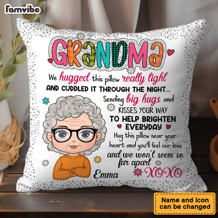 Personalized Gift For Grandma Custom Title Pillow 34568 1