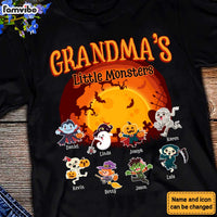 Personalized Gift For Grandma's Little Monsters Halloween Shirt - Hoodie - Sweatshirt 34589 thumb 1
