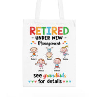 Personalized Gift For Grandma Retired See Grandkids Tote Bag 34602 thumb 1