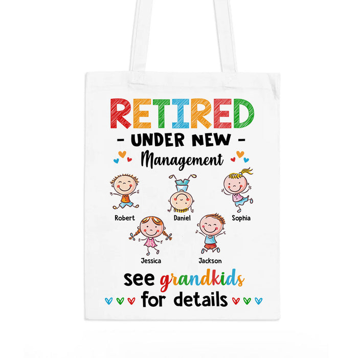 Personalized Gift For Grandma Retired See Grandkids Tote Bag 34602 1