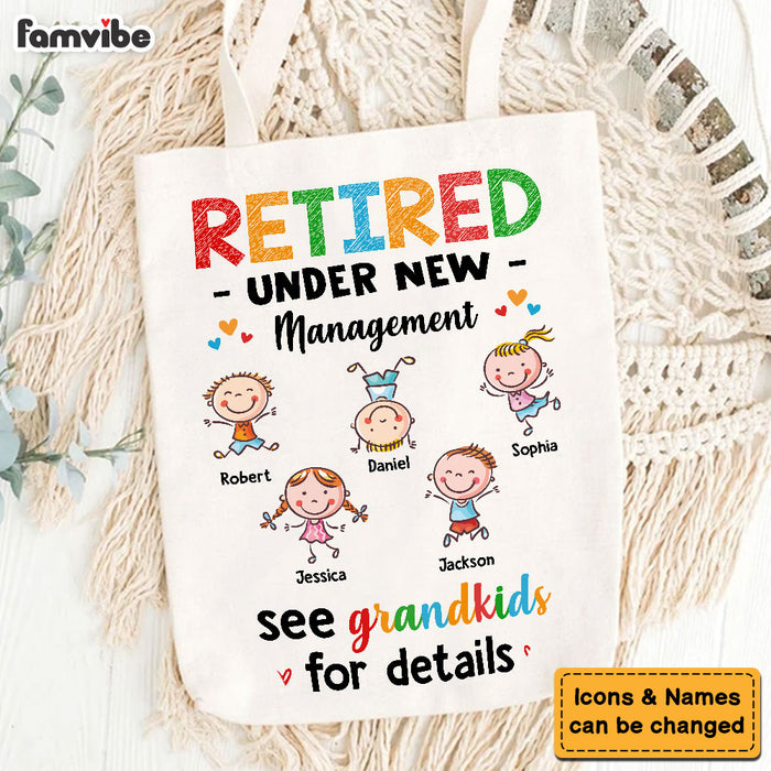 Personalized Gift For Grandma Retired See Grandkids Tote Bag 34602 1