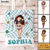 Personalized Summer Vibes Gift Tote Bag 34604 thumb 1