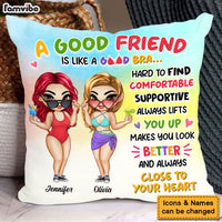Personalized Gift to my Good Friend Good Bra Pillow 34607 thumb 1