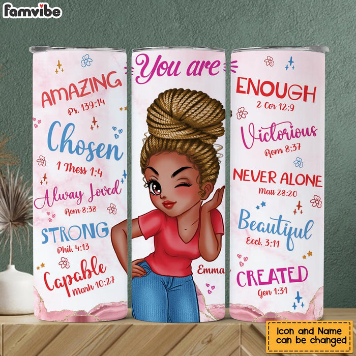 Personalized Gift For Girlfriend - Daughter - Sister - You Are Skinny Tumbler 34609 1