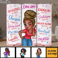 Personalized Gift For Girlfriend - Daughter - Sister - You Are Skinny Tumbler 34609 thumb 1