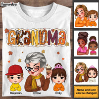 Personalized Gift For Grandma Fall Shirt - Hoodie - Sweatshirt 34613 thumb 1