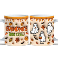 Personalized Gift For Grandma's Boo Crew 3D Inflated Mug 34619 thumb 1