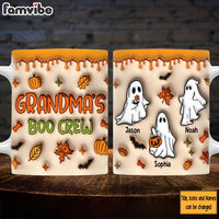 Personalized Gift For Grandma's Boo Crew 3D Inflated Mug 34619 thumb 1