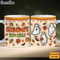 Personalized Gift For Grandma's Boo Crew 3D Inflated Mug 34619 thumb 1