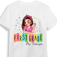 Personalized Gift For Teacher Retro Back to School Shirt - Hoodie - Sweatshirt 34623 thumb 1