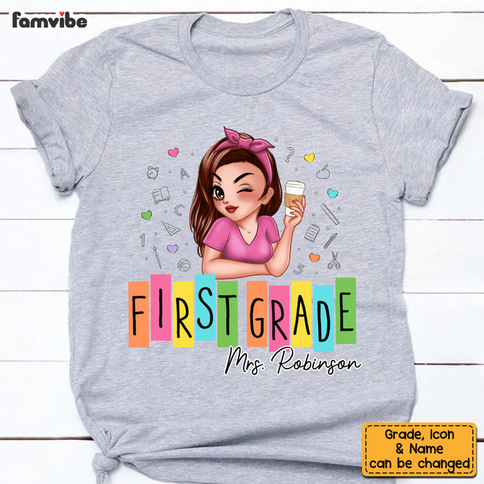 Personalized Gift For Teacher Retro Back to School Shirt - Hoodie - Sweatshirt 34623 1