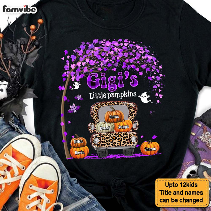 Personalized Gift For Nana's Little Pumpkins Truck Fall Shirts Shirt - Hoodie - Sweatshirt 34624 1