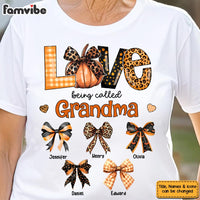 Personalized Gift For Mom Love Being Called Grandma Shirt - Hoodie - Sweatshirt 34627 thumb 1