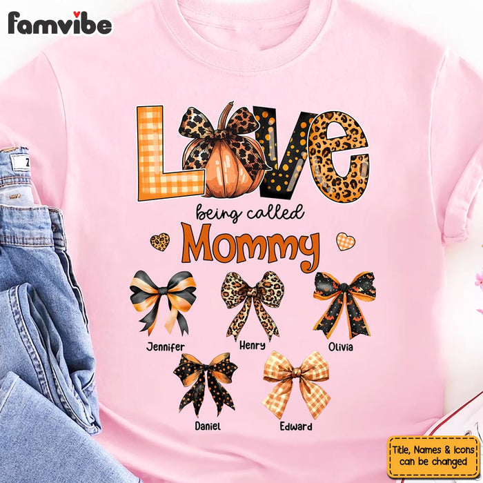 Personalized Gift For Mom Love Being Called Grandma Shirt - Hoodie - Sweatshirt 34627 1