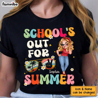Personalized Gift For Teacher School's Out For Summer Shirt - Hoodie - Sweatshirt 34629 thumb 1