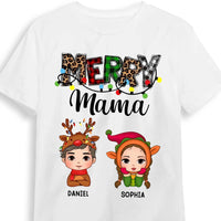 Personalized Gift For Mom Merry Mama Shirt - Hoodie - Sweatshirt 34640 thumb 1