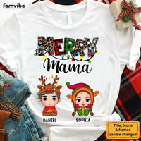 Personalized Gift For Mom Merry Mama Shirt - Hoodie - Sweatshirt 34640 thumb 1
