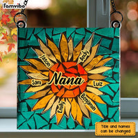 Personalized You Are My Sunshine Grandma Acrylic Suncatcher Ornament 34646 thumb 1