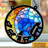 Personalized Gift From Daughter Mom Birthday Mama Bear Acrylic Suncatcher Ornament 34649 thumb 1