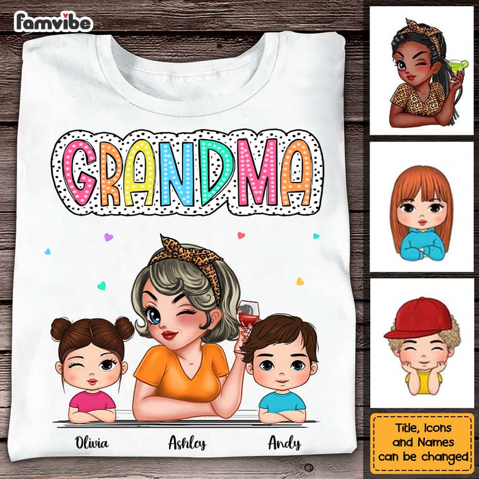 Personalized Gift For Grandma Dalmatian Dots Shirt - Hoodie - Sweatshirt 34651 1