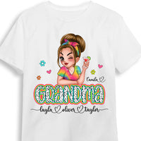Personalized Gift For Nana Grandma Colorful Shirt - Hoodie - Sweatshirt 34655 thumb 1