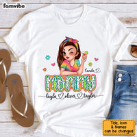 Personalized Gift For Nana Grandma Colorful Shirt - Hoodie - Sweatshirt 34655 thumb 1