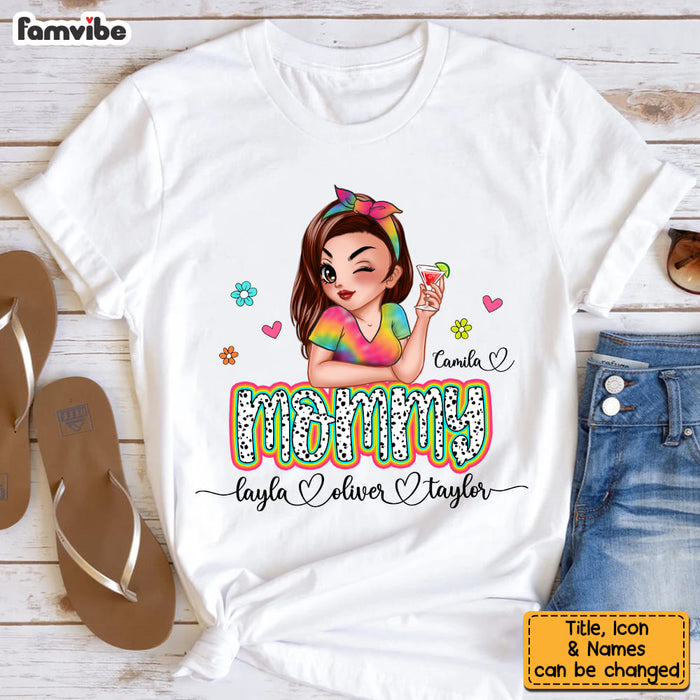 Personalized Gift For Nana Grandma Colorful Shirt - Hoodie - Sweatshirt 34655 1
