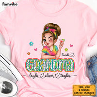 Personalized Gift For Nana Grandma Colorful Shirt - Hoodie - Sweatshirt 34655 thumb 1