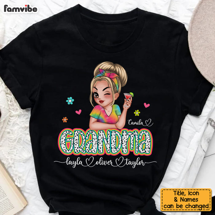 Personalized Gift For Nana Grandma Color Shirt - Hoodie - Sweatshirt 34658 1