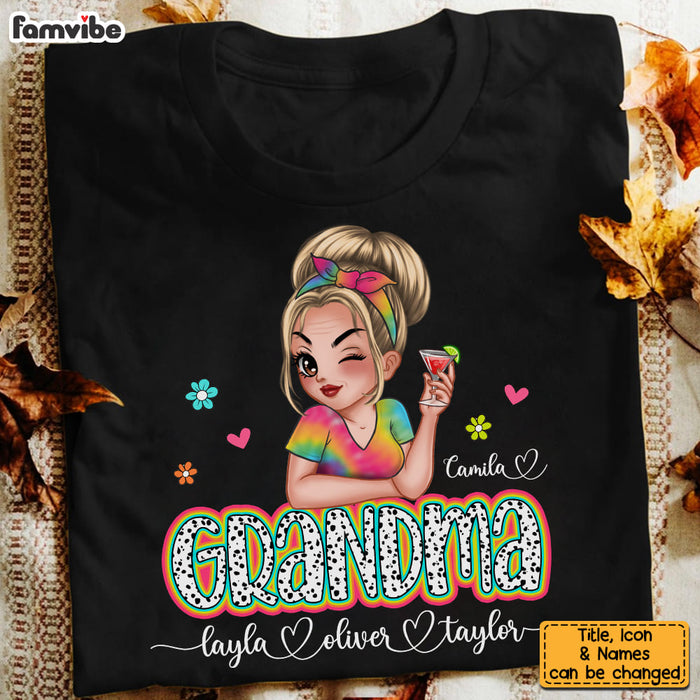 Personalized Gift For Nana Grandma Color Shirt - Hoodie - Sweatshirt 34658 1