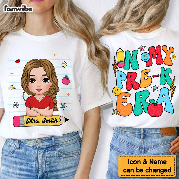 Personalized Custom Teacher Pre-K Era Double-sided Printing Shirt 34667 1